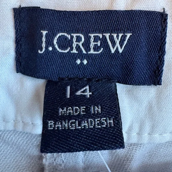 J.Crew Beige Chino Shorts Size 14 | 5” Short | New With Tags - Picture 3 of 9